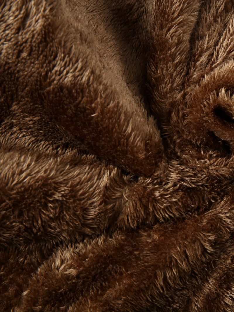 Men'S Thickened Warm Mid-Length Heavyweight Jacket with Detachable Hood - Multiple Zippered Pockets, Casual Outdoor Workwear, Polyester Lined, Button-Up Front, Regular Fit for Cold Weather, Winter Outerwear | Functional Desig